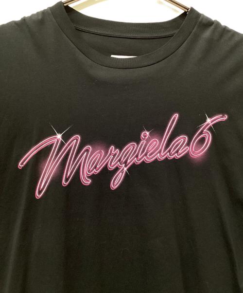 MM6 Maison Margiela（エムエムシックスメゾンマルジェラ）MM6 Maison Margiela (エムエムシックスメゾンマルジェラ) Tシャツ ブラック サイズ:Ｓの古着・服飾アイテム