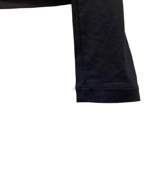 MM6 Maison Margiela（エムエムシックスメゾンマルジェラ）MM6 Maison Margiela (エムエムシックスメゾンマルジェラ) ループデザインカットソー ブラック サイズ:Mの古着・服飾アイテム