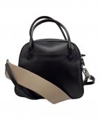 MAISON CANAU×theory luxeメゾンカナウ×セオリーリュクス）の古着「Round Boston S Bag」｜ブラック