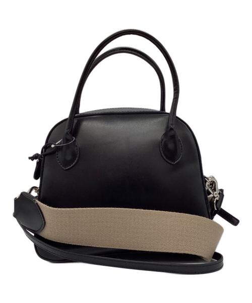 MAISON CANAU（メゾンカナウ）MAISON CANAU (メゾンカナウ) theory luxe (セオリーリュクス) Round Boston S Bag ブラック サイズ:下記参照の古着・服飾アイテム