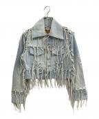 LEVI'S×FACETASMリーバイス×ファセッタズム）の古着「Linked Trucker/リンクドドラッカージャケット」｜ブルー