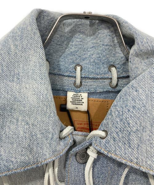 LEVI'S（リーバイス）LEVI'S (リーバイス) FACETASM (ファセッタズム) Linked Trucker/リンクドドラッカージャケット ブルー サイズ:Ｍの古着・服飾アイテム