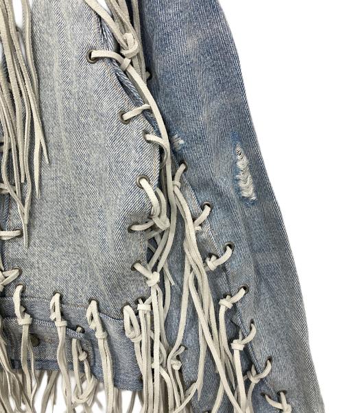 LEVI'S（リーバイス）LEVI'S (リーバイス) FACETASM (ファセッタズム) Linked Trucker/リンクドドラッカージャケット ブルー サイズ:Ｍの古着・服飾アイテム