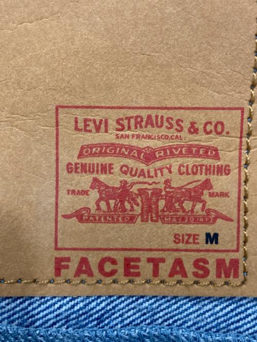 LEVI'S（リーバイス）LEVI'S (リーバイス) FACETASM (ファセッタズム) Linked Trucker/リンクドドラッカージャケット ブルー サイズ:Ｍの古着・服飾アイテム