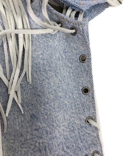 LEVI'S（リーバイス）LEVI'S (リーバイス) FACETASM (ファセッタズム) Linked Trucker/リンクドドラッカージャケット ブルー サイズ:Ｍの古着・服飾アイテム