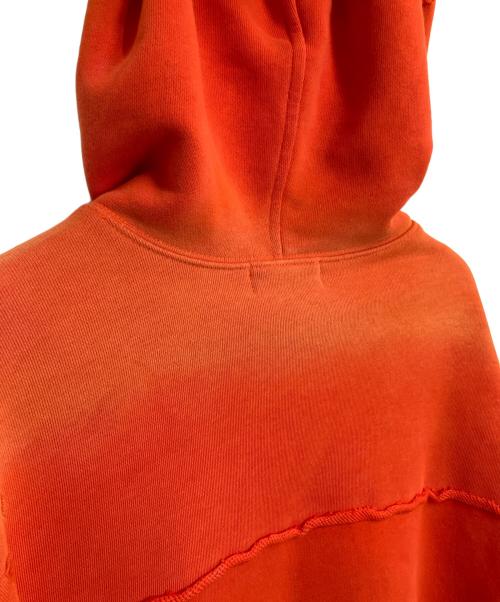 MAISON SPECIAL（メゾンスペシャル）MAISON SPECIAL (メゾンスペシャル) スウェットダメージフーディ レッド サイズ:Free 未使用品の古着・服飾アイテム