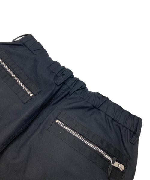 ALMOSTBLACK（オールモストブラック）ALMOSTBLACK (オールモストブラック) ZIPPER PANTS ブラック サイズ:1の古着・服飾アイテム