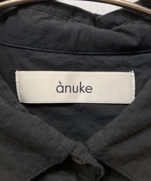 anuke（アンヌーク）anuke (アンヌーク) Cutwork Lace Shirts ブラック サイズ:Fの古着・服飾アイテム