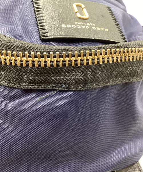MARC JACOBS（マークジェイコブス）MARC JACOBS (マークジェイコブス) ナイロンリュック ネイビーの古着・服飾アイテム