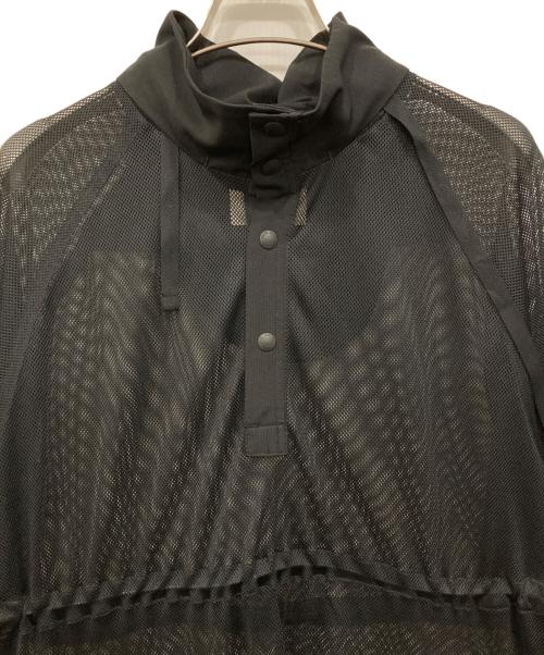 Snow peak（スノーピーク）snow peak (スノーピーク) Insect Shield Mesh Long Pullover ブラック サイズ:2 未使用品の古着・服飾アイテム