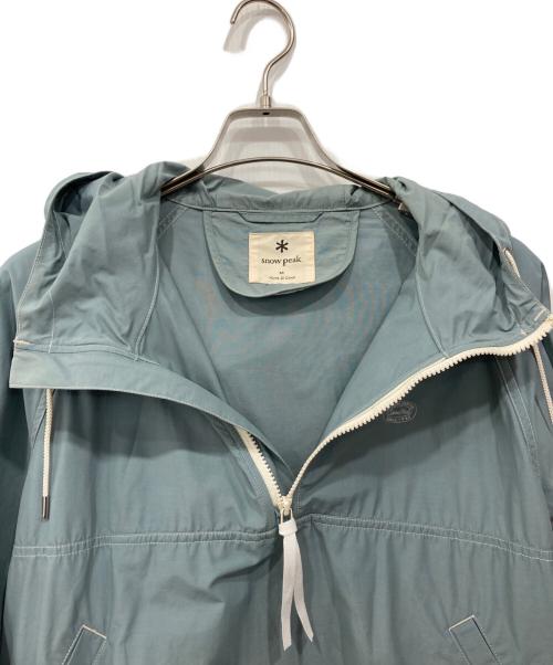 Snow peak（スノーピーク）Snow peak (スノーピーク) Light Mountain Cloth Parka ブルー サイズ:Mの古着・服飾アイテム