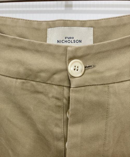 STUDIO NICHOLSON（スタジオ ニコルソン）STUDIO NICHOLSON (スタジオ ニコルソン) バルーンパンツ ベージュの古着・服飾アイテム