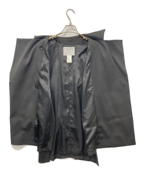 RIM.ARK（リムアーク）RIM.ARK (リムアーク) Trench detail vest/トレンチディティールベスト ブラック サイズ:FREEの古着・服飾アイテム