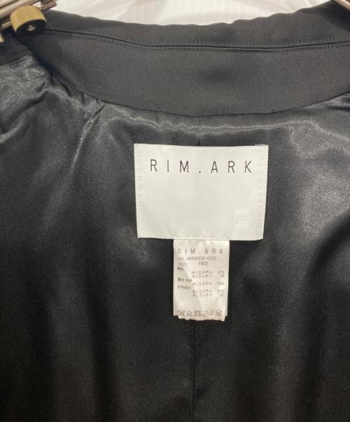 RIM.ARK（リムアーク）RIM.ARK (リムアーク) Trench detail vest/トレンチディティールベスト ブラック サイズ:FREEの古着・服飾アイテム