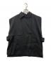RIM.ARK（リムアーク）の古着「Trench detail vest/トレンチディティールベスト」｜ブラック