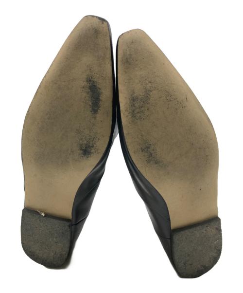 CORSO ROMA 9（コルソローマノーヴェ）CORSO ROMA 9 (コルソローマノーヴェ) インヒールロングブーツ ブラック サイズ:23cmの古着・服飾アイテム