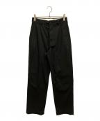 THE SHINZONEザ シンゾーン）の古着「WASHED HIGH WAIST CHINO」｜ブラック