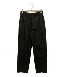 THE SHINZONE（ザ シンゾーン）の古着「WASHED HIGH WAIST CHINO」｜ブラック