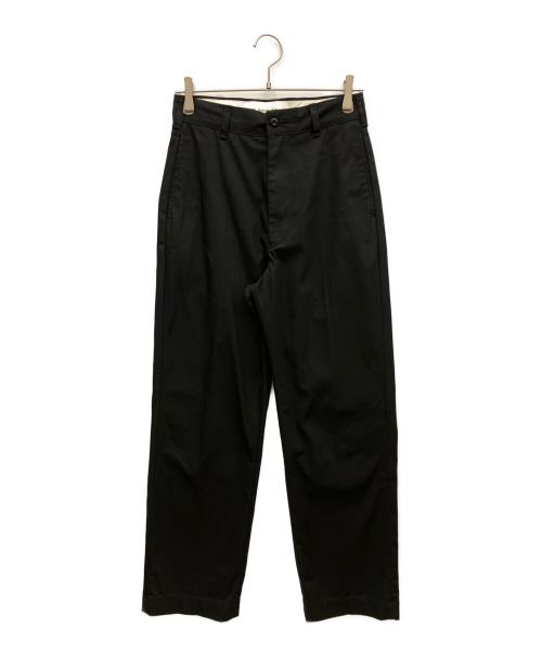 THE SHINZONE（ザ シンゾーン）THE SHINZONE (ザ シンゾーン) WASHED HIGH WAIST CHINO ブラック サイズ:34の古着・服飾アイテム