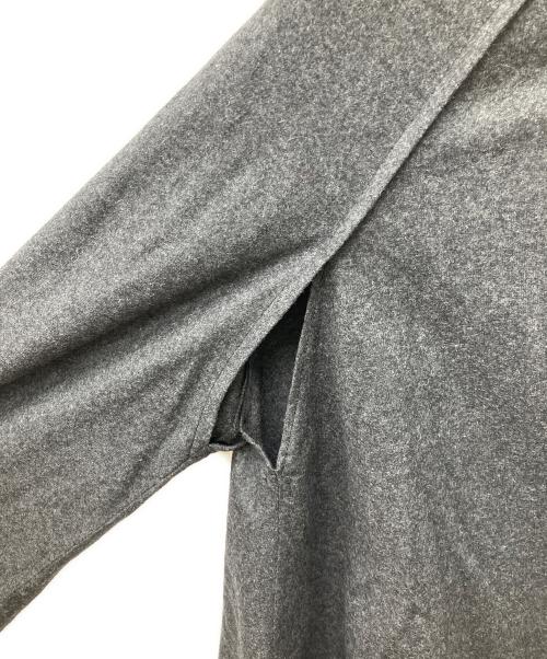 cygne（シーニュ）cygne (シーニュ) スカラップケープコート グレー サイズ:下記参照の古着・服飾アイテム