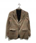 editionエディション）の古着「フォックスツイードシングルジャケット」｜ベージュ