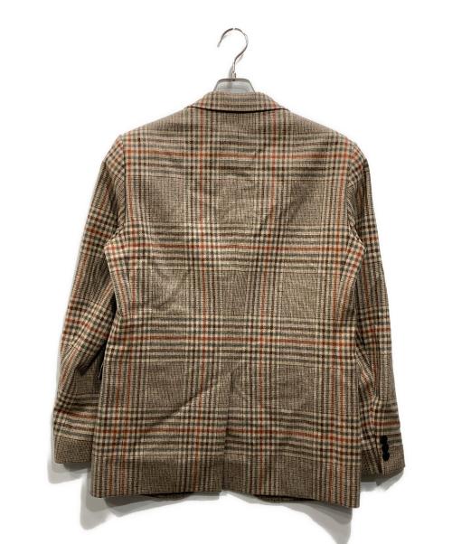 edition（エディション）edition (エディション) フォックスツイードシングルジャケット ベージュ サイズ:Ｓの古着・服飾アイテム