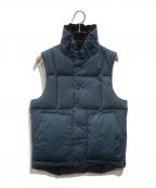 Engineered Garmentsエンジニアドガーメンツ）の古着「ショールカラーダウンベスト」｜ネイビー