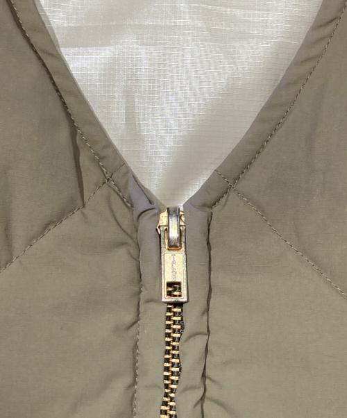 BEAMS PLUS（ビームスプラス）BEAMS PLUS (ビームスプラス) キルティング 2レイヤーベスト オリーブ サイズ:Sの古着・服飾アイテム