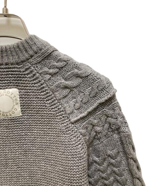 STELLA McCARTNEY（ステラマッカートニー）STELLA McCARTNEY (ステラマッカートニー) アランニット グレー サイズ:34の古着・服飾アイテム