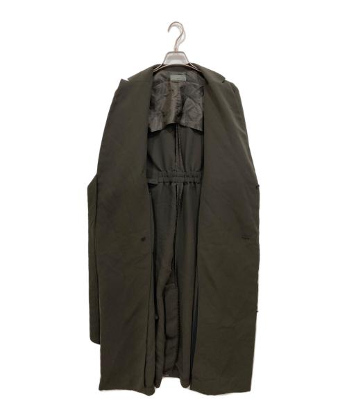uncrave（アンクレイヴ）uncrave (アンクレイヴ) ダブルクロスワンピースコート ブラウン サイズ:2の古着・服飾アイテム