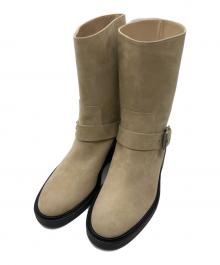 BRENTELLA（ブレンテッラ）の古着「エンジニアブーツ」｜ベージュ