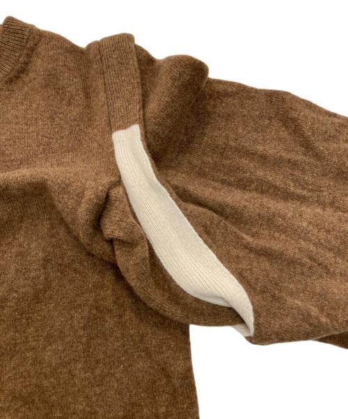 TOGA ARCHIVES（トーガアーカイブス）TOGA ARCHIVES (トーガアーカイブス) Balloon sleeve Wool Sweater ブラウン サイズ:36の古着・服飾アイテム