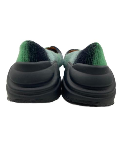 TOGA ARCHIVES（トーガアーカイブス）TOGA ARCHIVES (トーガアーカイブス) ポインテッドトゥパンプス グリーン サイズ:38の古着・服飾アイテム