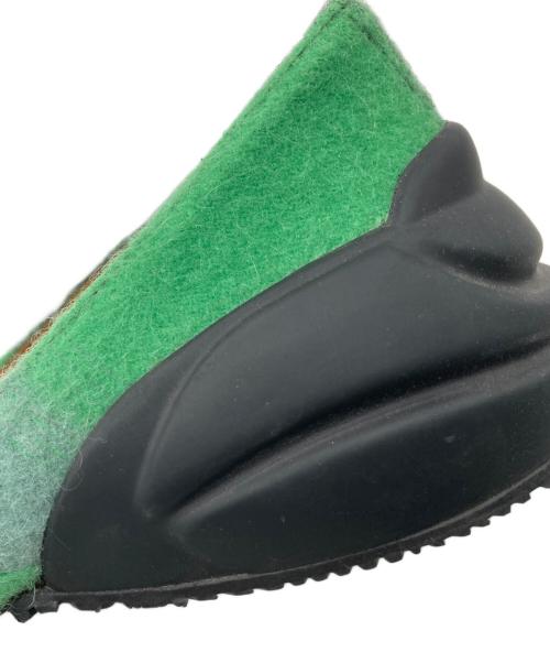 TOGA ARCHIVES（トーガアーカイブス）TOGA ARCHIVES (トーガアーカイブス) ポインテッドトゥパンプス グリーン サイズ:38の古着・服飾アイテム