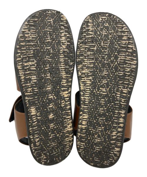 MARNI（マルニ）MARNI (マルニ) fussbett sandal ブラウン サイズ:36の古着・服飾アイテム