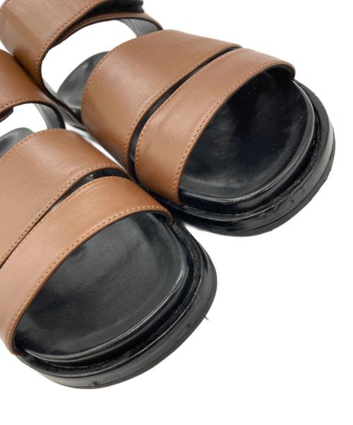 MARNI（マルニ）MARNI (マルニ) fussbett sandal ブラウン サイズ:36の古着・服飾アイテム