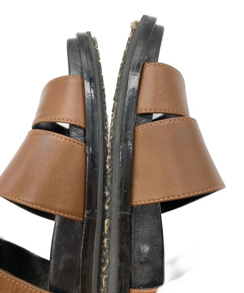 MARNI（マルニ）MARNI (マルニ) fussbett sandal ブラウン サイズ:36の古着・服飾アイテム