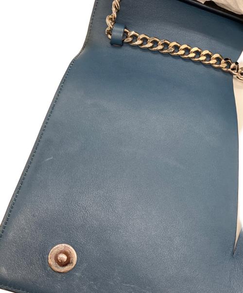 JIL SANDER（ジルサンダー）JIL SANDER (ジルサンダー) View Bag　チェーン ショルダーバッグ トートバッグ ブルーの古着・服飾アイテム