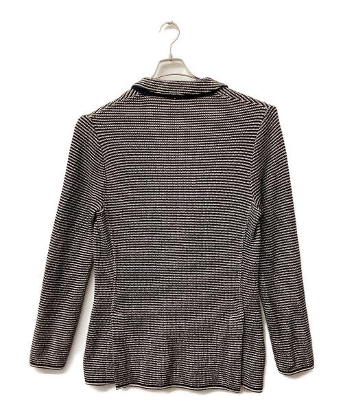 LARDINI（ラルディーニ）LARDINI (ラルディーニ) サマーニットジャケット ネイビー サイズ:Lの古着・服飾アイテム