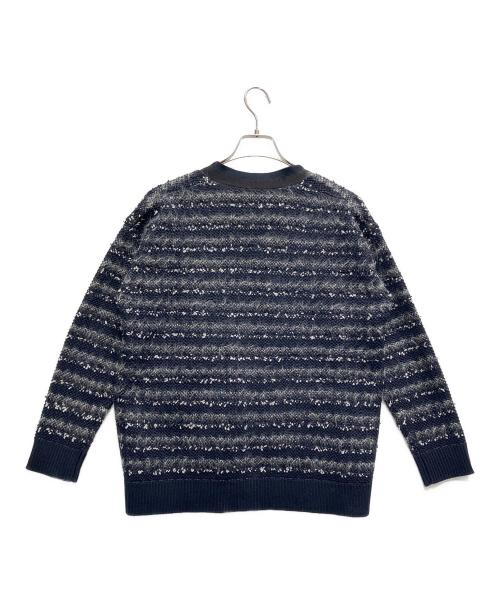 Lachement（ラシュモン）Lachement (ラシュモン) eclat (エクラ) ニットジャケット ネイビー サイズ:FREE 未使用品の古着・服飾アイテム