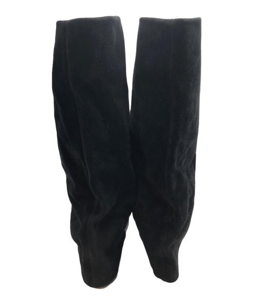 SEE BY CHLOE（シーバイクロエ）SEE BY CHLOE (シーバイクロエ) スウェードロングブーツ ブラック サイズ:38の古着・服飾アイテム