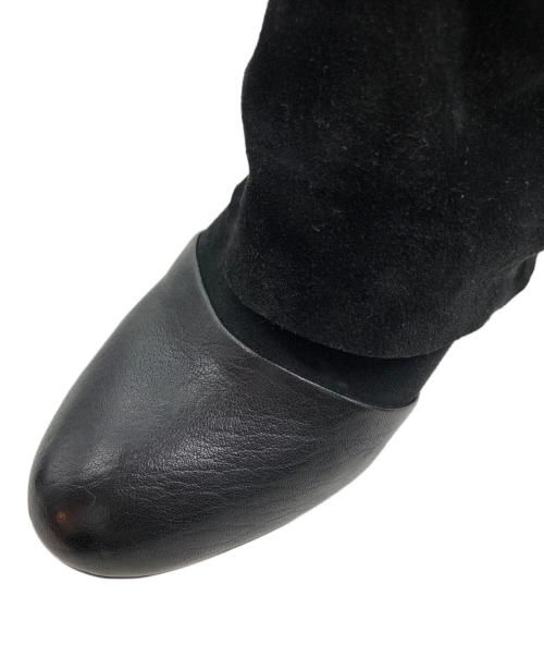 SEE BY CHLOE（シーバイクロエ）SEE BY CHLOE (シーバイクロエ) スウェードロングブーツ ブラック サイズ:38の古着・服飾アイテム