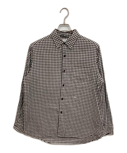 nanamica（ナナミカ）nanamica (ナナミカ) Regular Collar Wind Shirt ブラウン サイズ:XSの古着・服飾アイテム