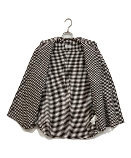 nanamica（ナナミカ）nanamica (ナナミカ) Regular Collar Wind Shirt ブラウン サイズ:XSの古着・服飾アイテム