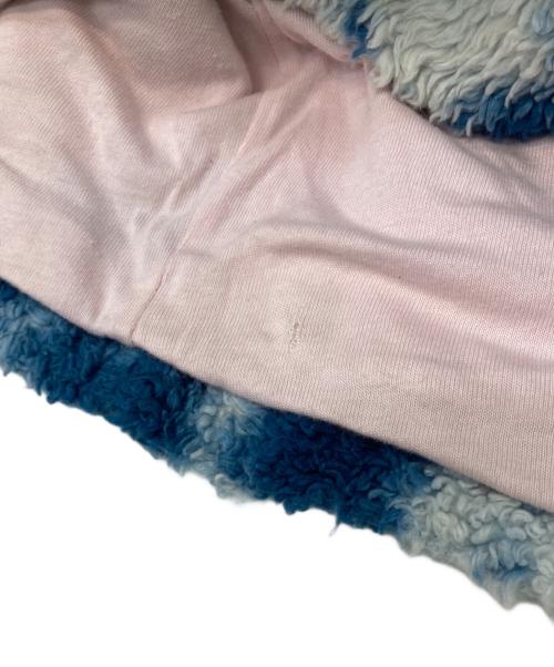 The Elder Statesman（エルダーステイツマン）The Elder Statesman (エルダーステイツマン) タイダイジップアップボアジャケット ピンク×ブルー サイズ:XSの古着・服飾アイテム