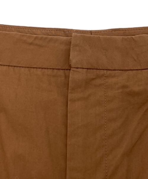 VALENTINO（ヴァレンティノ）VALENTINO (ヴァレンティノ) ワイドタックパンツ ブラウン サイズ:46の古着・服飾アイテム