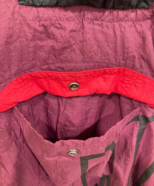 NIKE（ナイキ）NIKE (ナイキ) レイヤードアノラックパーカー ワインレッド サイズ:Mの古着・服飾アイテム