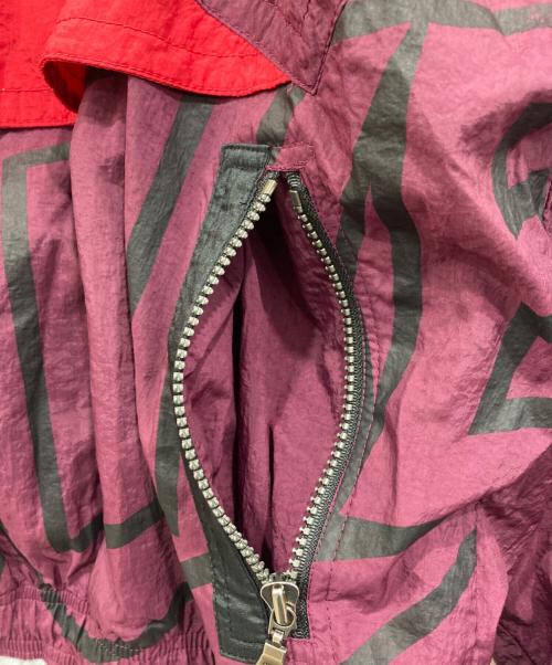 NIKE（ナイキ）NIKE (ナイキ) レイヤードアノラックパーカー ワインレッド サイズ:Mの古着・服飾アイテム