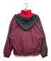 NIKE (ナイキ) レイヤードアノラックパーカー ワインレッド サイズ:M：9000円