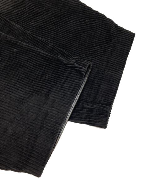 Adolphe Lafont（アドルフラフォン）Adolphe Lafont (アドルフラフォン) 太畝 サスペンダーコーデュロイパンツ ブラック サイズ:44の古着・服飾アイテム